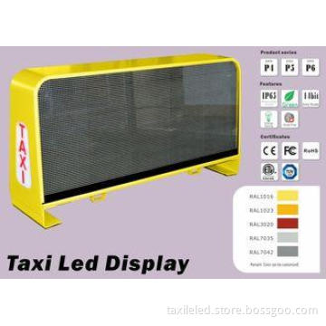PH5 High Definition Outdoor Commercial Taxi LED Display Wit